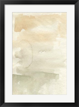 Framed Pastel Gradation I Print