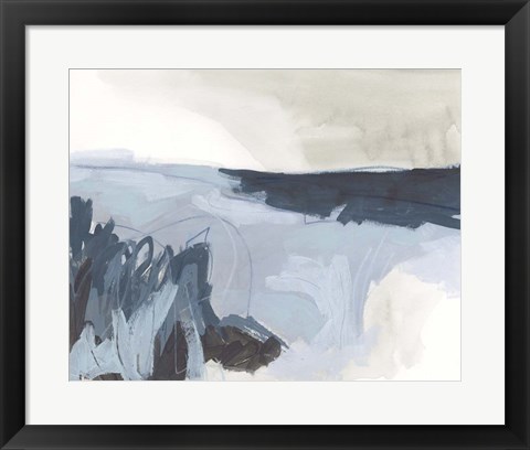 Framed Sea Shading II Print