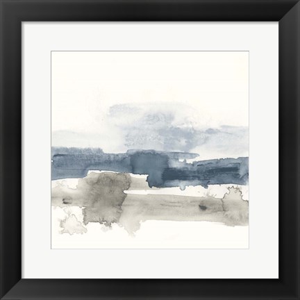 Framed Shoreline Blues II Print