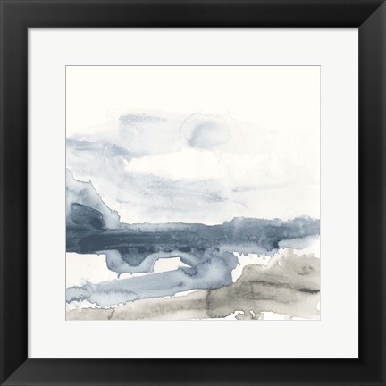 Framed Shoreline Blues IV Print