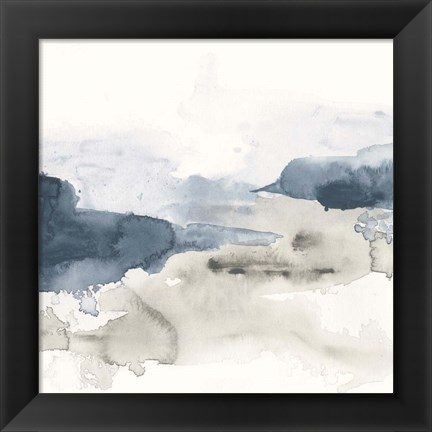 Framed Shoreline Blues VII Print