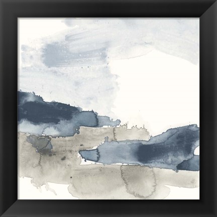 Framed Shoreline Blues VIII Print