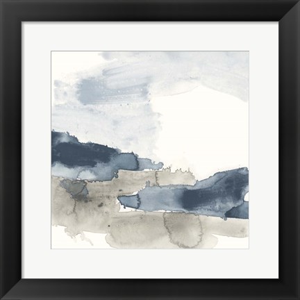 Framed Shoreline Blues VIII Print