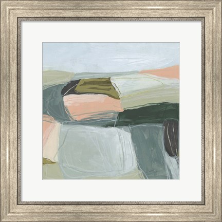 Framed Field Partition II Print