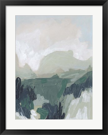 Framed Moss Valley II Print