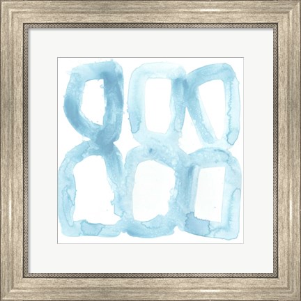 Framed Liquid Motif IV Print