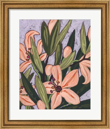 Framed Island Lily II Print