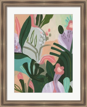 Framed Jungle Jigsaw II Print