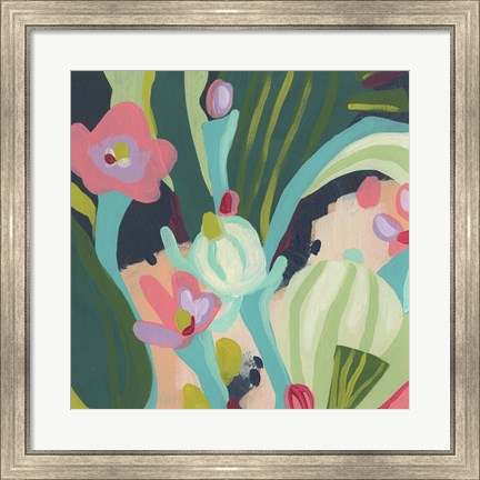 Framed Tropical Celebration I Print