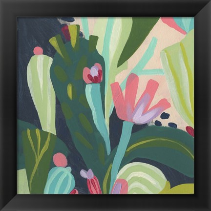 Framed Tropical Celebration II Print