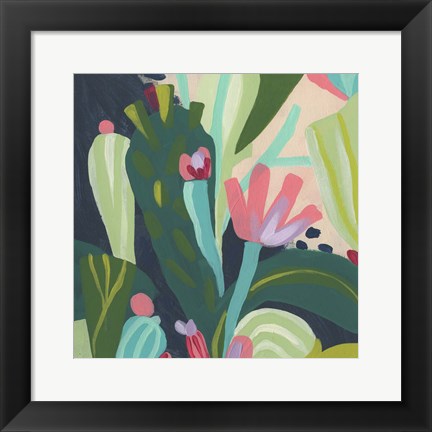 Framed Tropical Celebration II Print