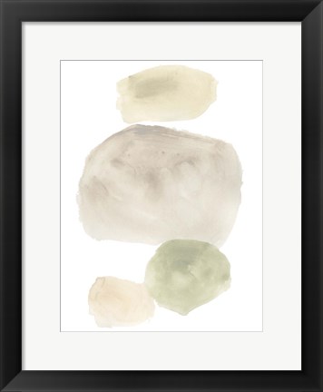 Framed Stone Flow III Print