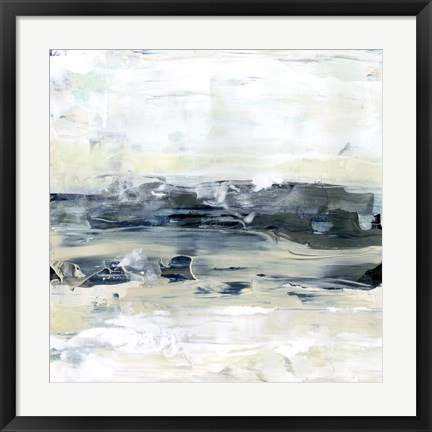 Framed Coastal Blues II Print