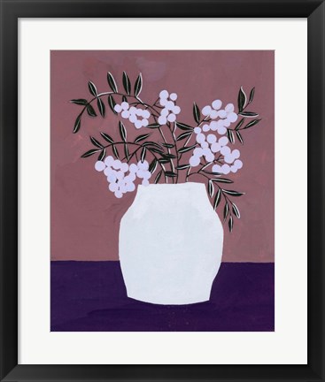 Framed Tree Berries II Print