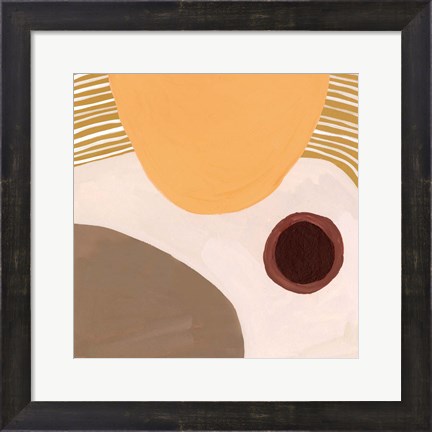 Framed Desert Sun IV Print