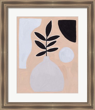 Framed Pale Abstraction IV Print