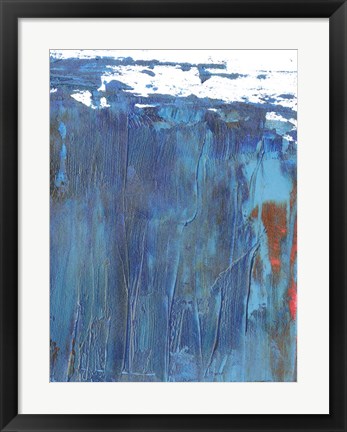 Framed Windy Seas I Print