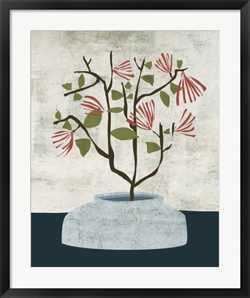 Framed Zen Branch II Print