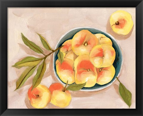 Framed Saturn Peaches II Print