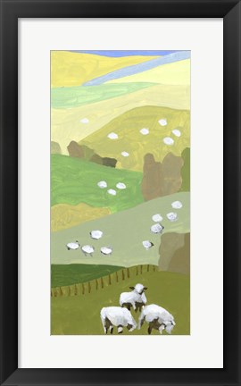 Framed Mountain Sheep II Print