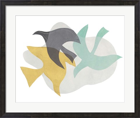 Framed Peace Composition I Print