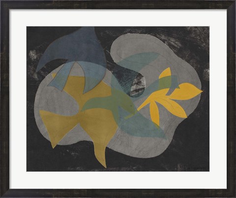 Framed Dove Composition III Print
