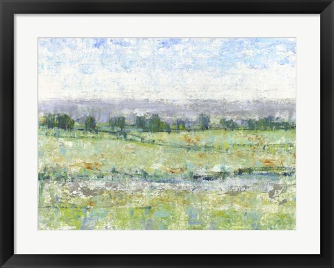 Framed Mountain Impressions II Print