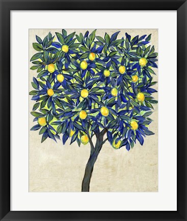 Framed Lemon Tree Composition II Print