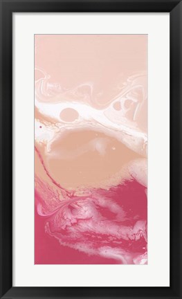 Framed Bubble Flux I Print