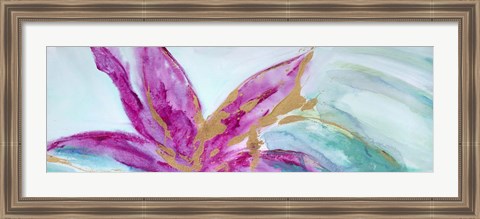 Framed Magenta Colores I Print