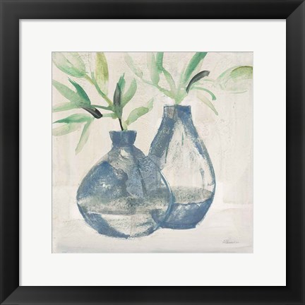 Framed Pretty Jars Warm Print