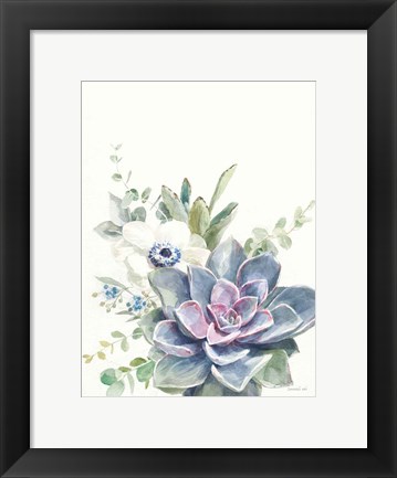 Framed Desert Bouquet I Print