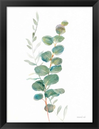 Framed Greenery III Print