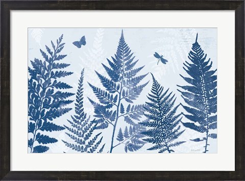 Framed True Blue II Print