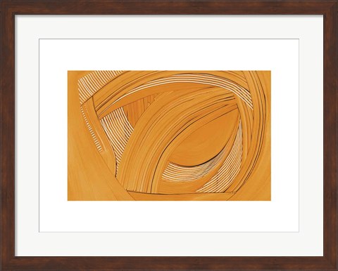 Framed Weaving II Print