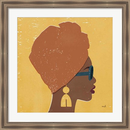 Framed Kenya Couture I Print