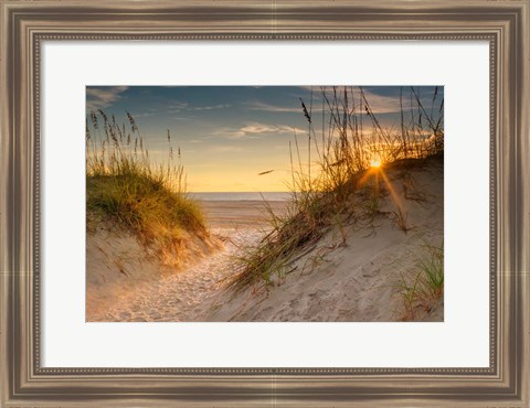 Framed Coastal Dunes Print