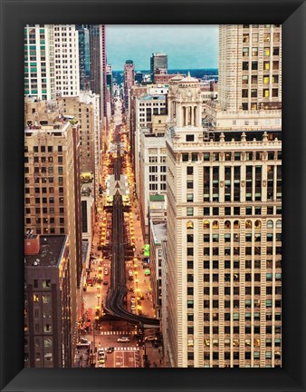 Framed City View Print