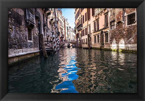 Framed Rivers of Venice Print