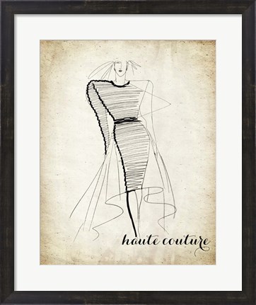 Framed Couture Concepts II Print