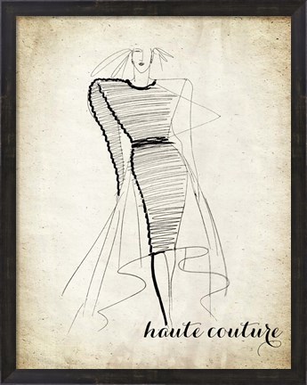 Framed Couture Concepts II Print