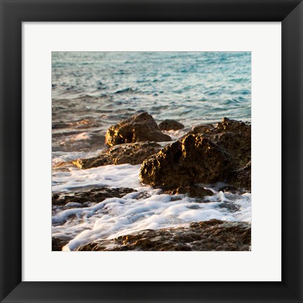 Framed On the Rocks I Print