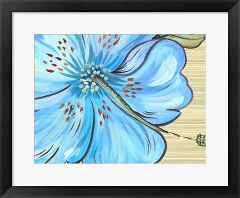 Framed Vibrant Tropical Bloom Print