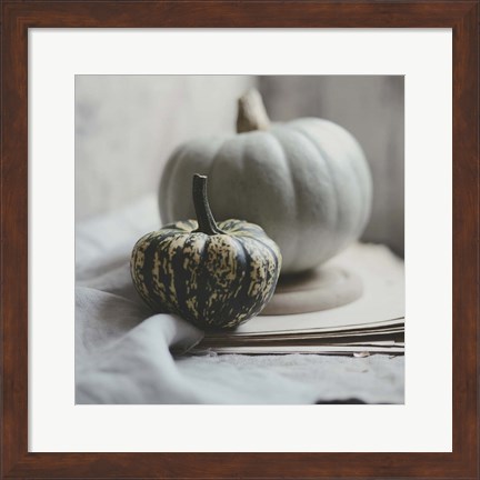 Framed Fall Bunches Print