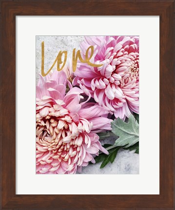 Framed Love Print