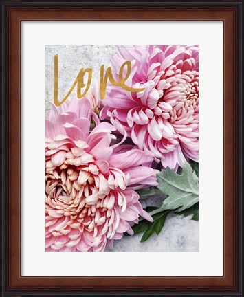 Framed Love Print