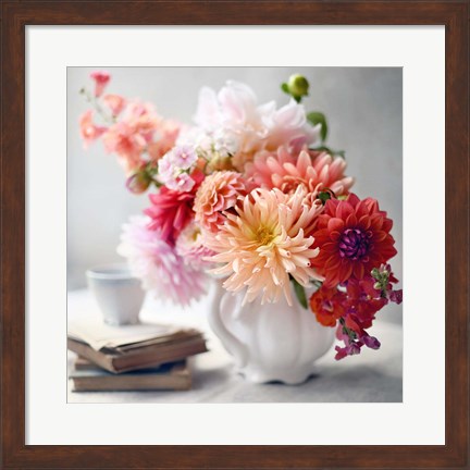 Framed Afternoon Tea Floral Print