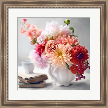 Framed Afternoon Tea Floral Print