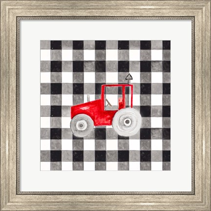 Framed Fun Farm Icon II Print