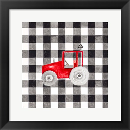 Framed Fun Farm Icon II Print